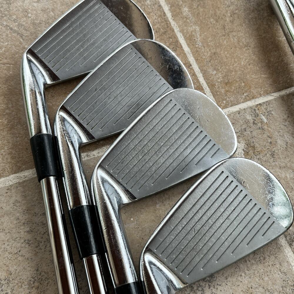 Mizuno Iron Set MP-60 FORGED 3-7 9-PW SW LW MP Series S300 Stiff RH NO #8 "FAIR" - Picture 7 of 16